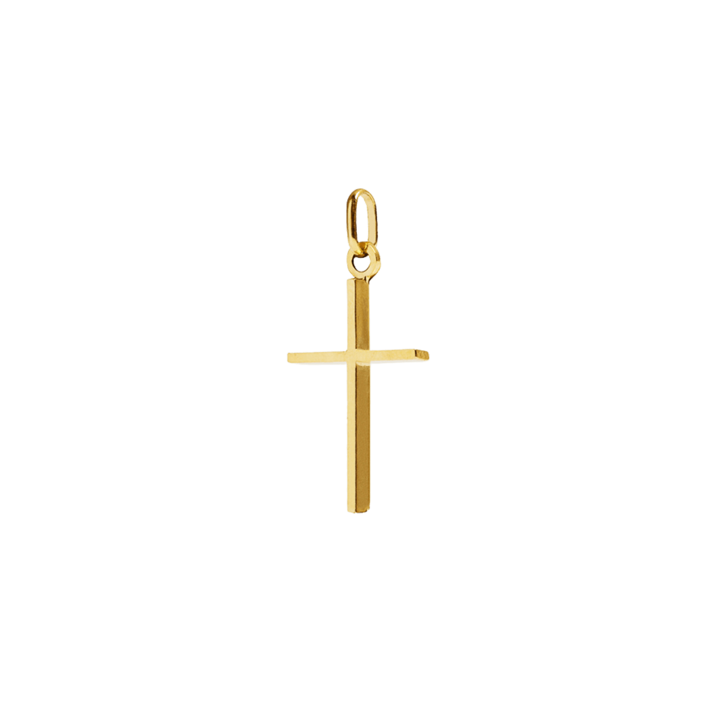 CROSS PENDANT - GOLDEN SILVER