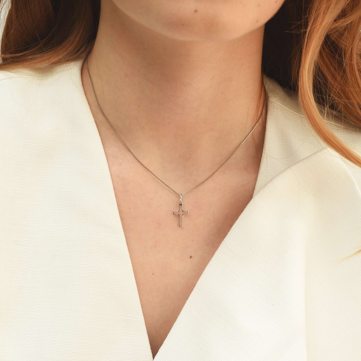 CROSS PENDANT - SILVER