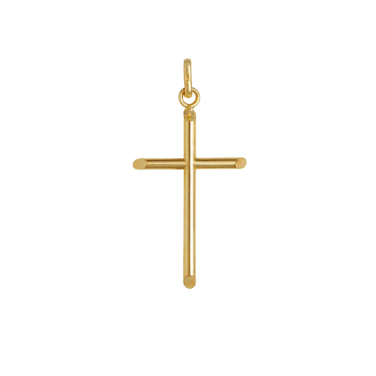 CLASSIC CROSS PENDANT - VERMEIL SILVER