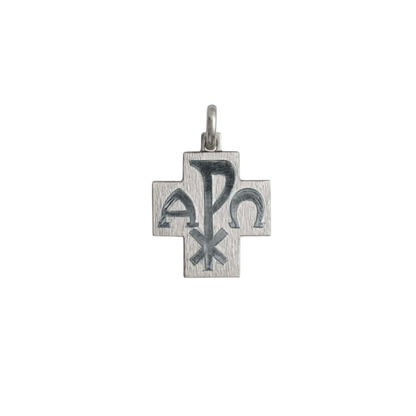 PEACE - CROSS PENDANT - SILVER