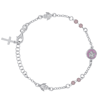 BABY GIRL - CHRISTIAN BRACELET - SILVER