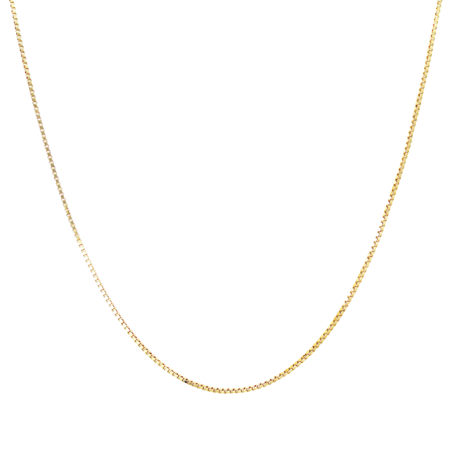 BOX - CHAIN - VERMEIL SILVER