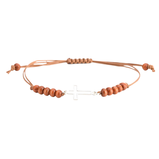 CROSS BRACELET - ROPE