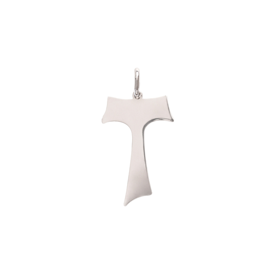 TAU - CROSS PENDANT - SILVER