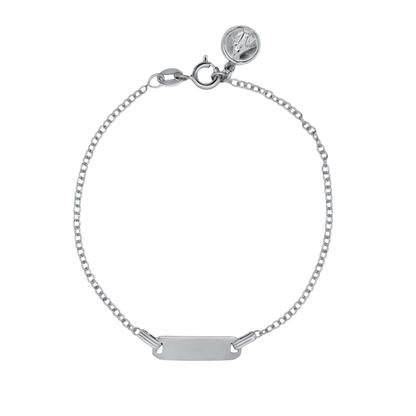 CUSTOMIZABLE BRACELET FOR KIDS - SILVER