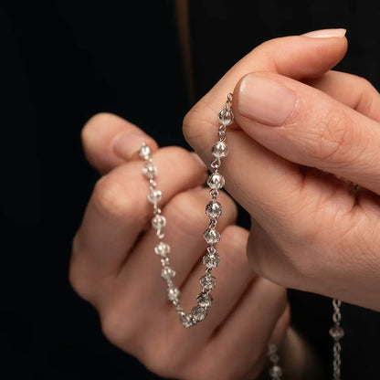 FILIGREE ROSARY - SILVER