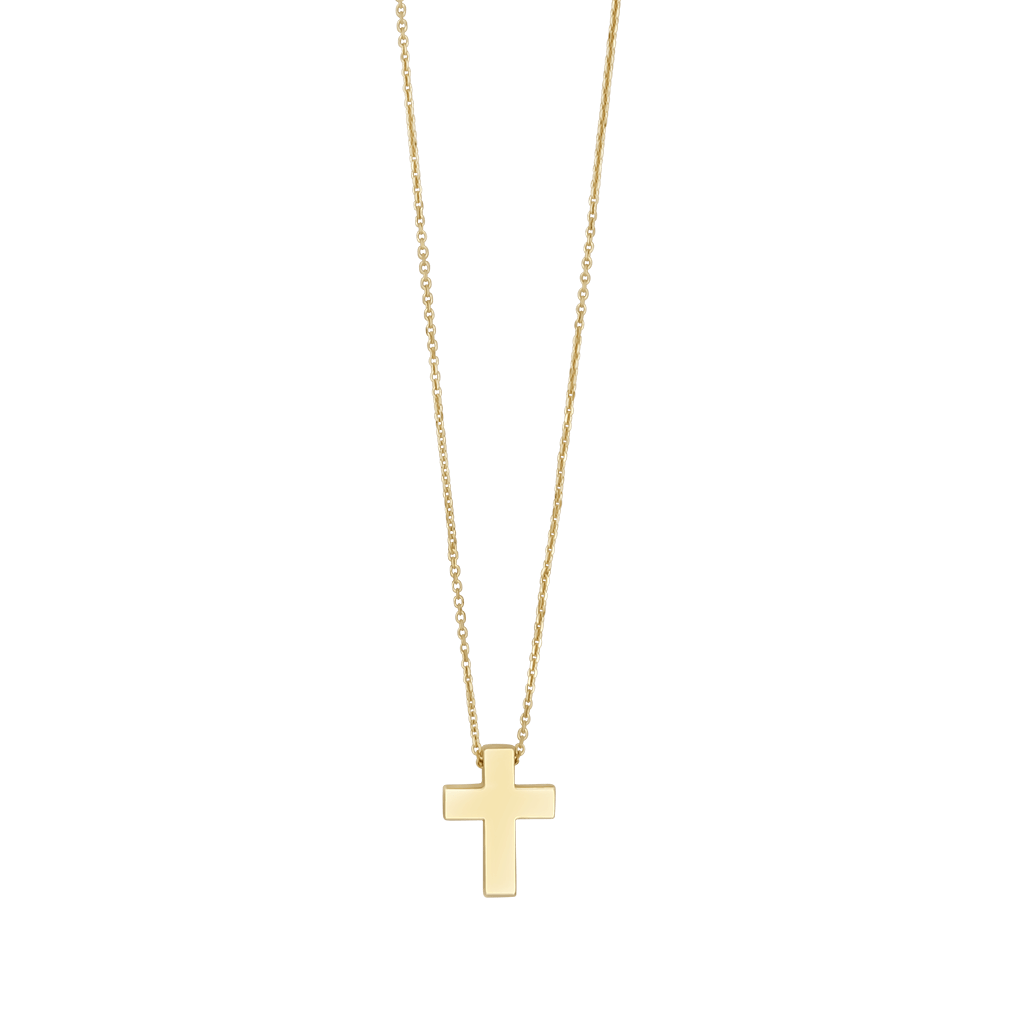 CROSS NECKLACE - GOLD