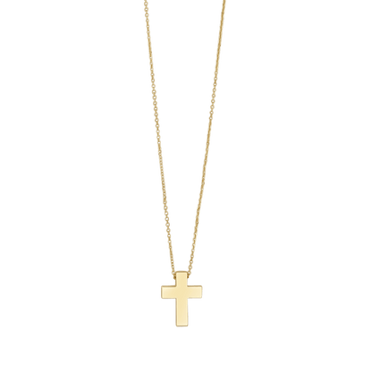 CROSS NECKLACE - GOLD