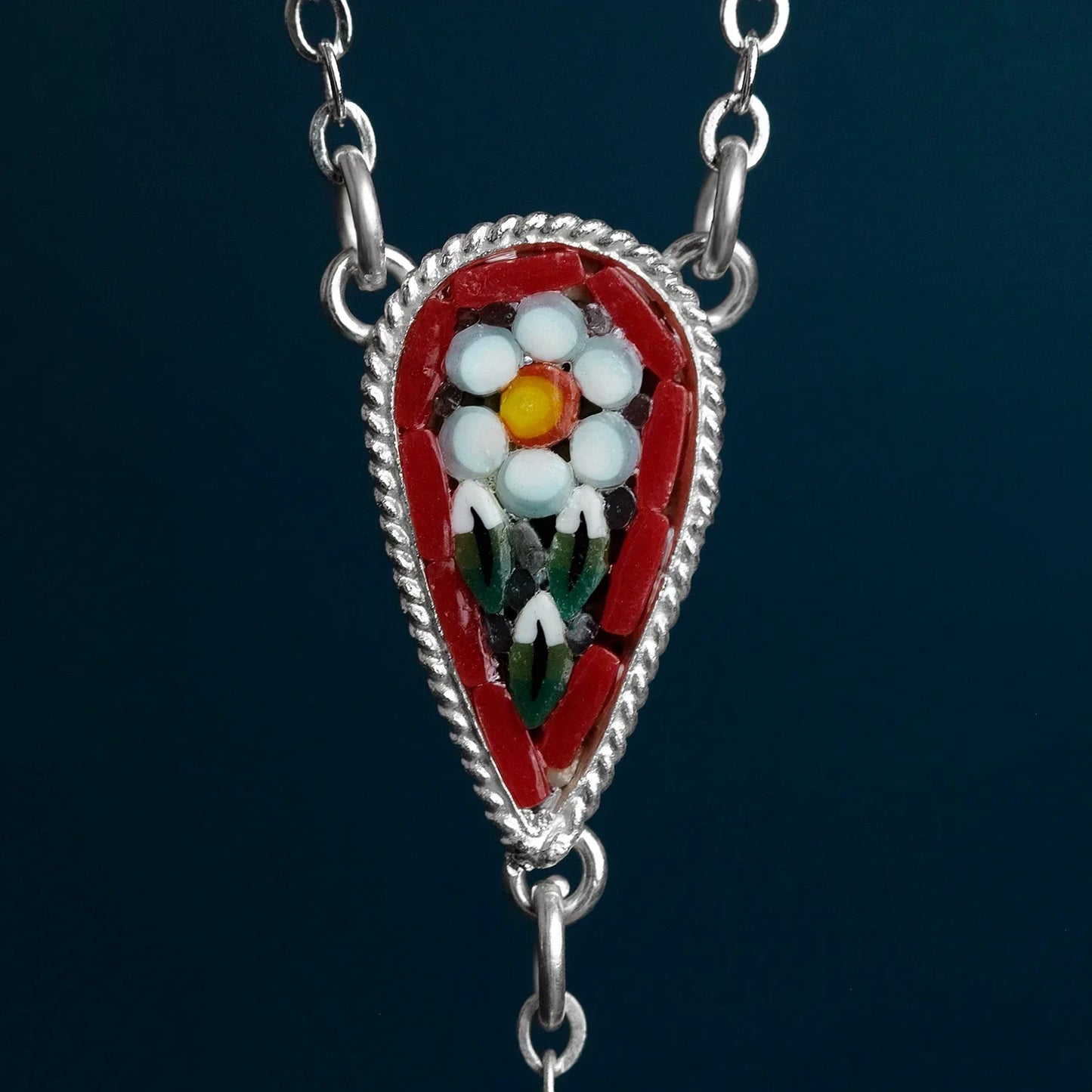 MICROMOSAIC ROSARY - METAL