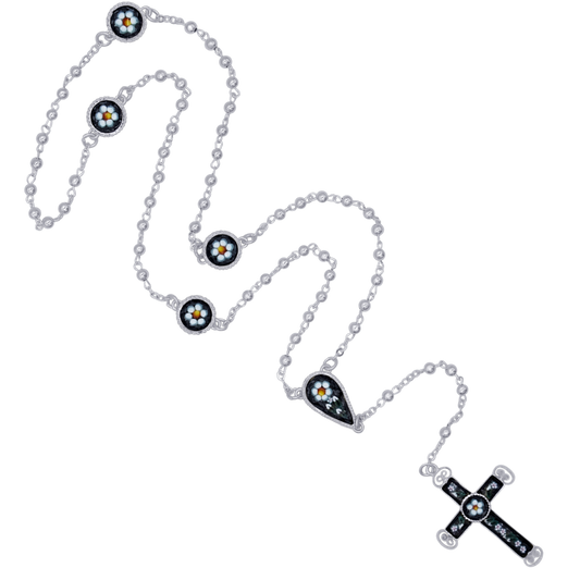 MICROMOSAIC ROSARY - METAL