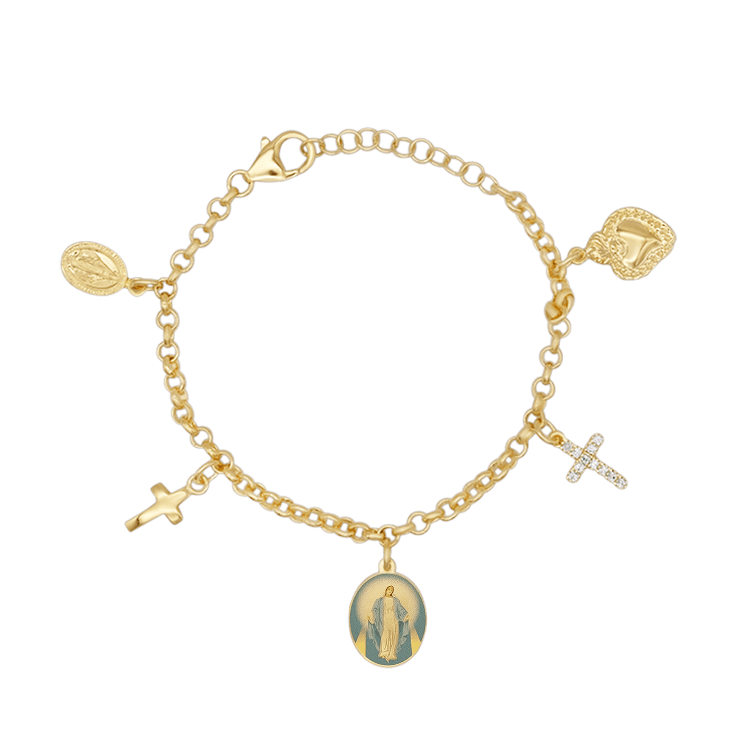 MIRACULOUS MEDAL - CHARMS BRACELET