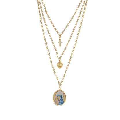 ST MARY NECKLACE - MATER ECCLESIAE